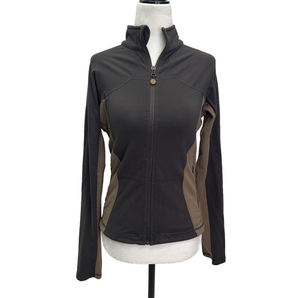lululemon athletica Tops - Lululemon Forme Jacket Beige/Tan Size 8